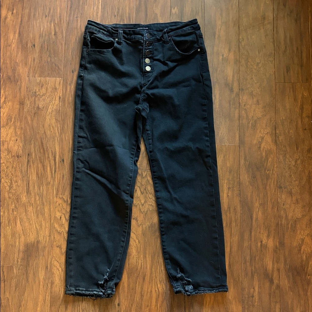 RISEN black denim